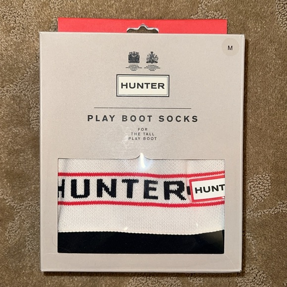 Hunter Accessories - NIB Hunter Tall Play Boot Socks, Medium